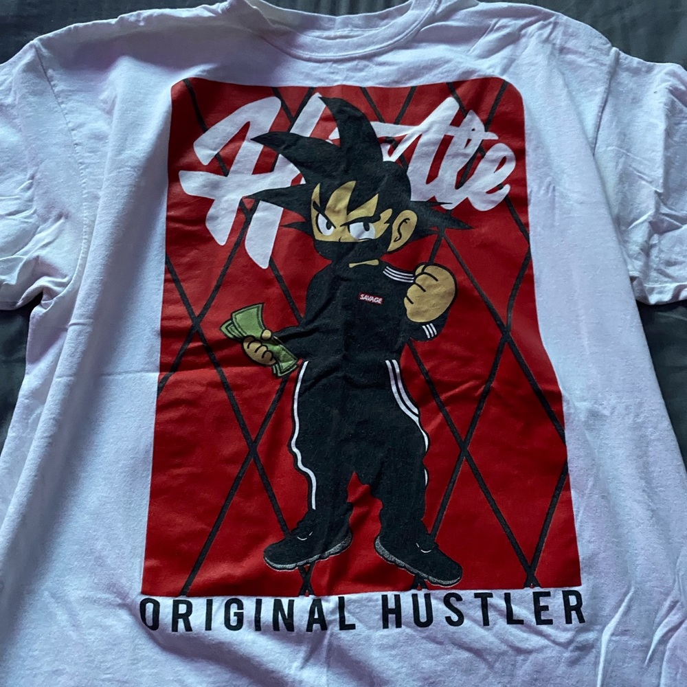 Kid goku original hustler shirt